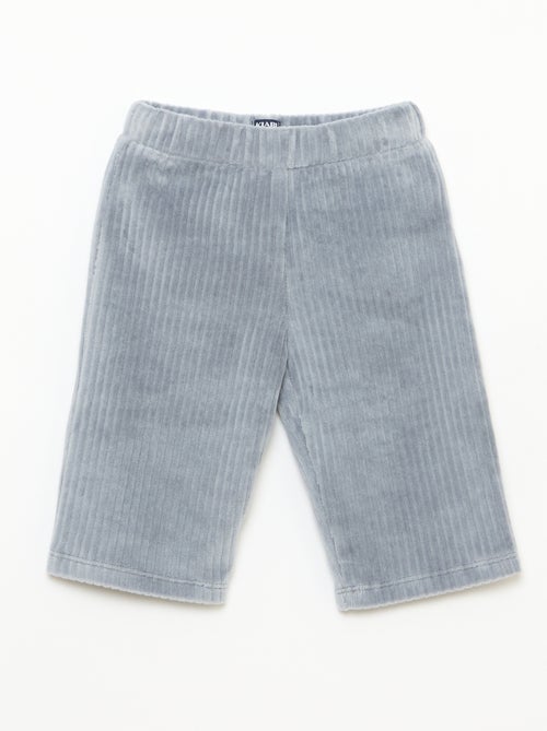 Set sweater + broek van ribfluweel - Kiabi