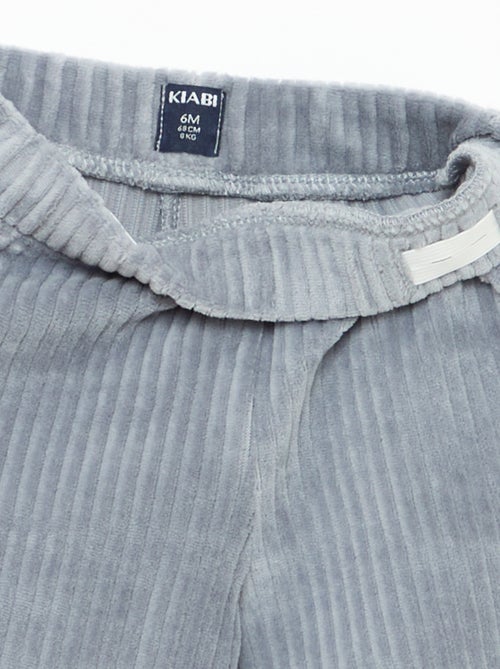 Set sweater + broek van ribfluweel - Kiabi