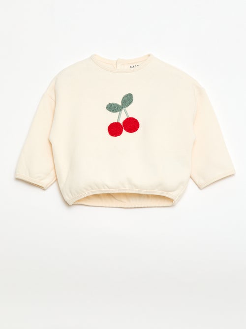 Set sweater + sporttraining met print - Kiabi