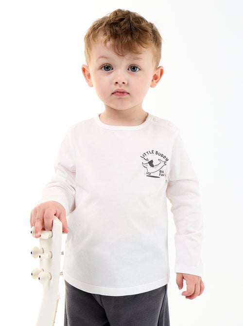 Set sweatshirt + sporttraining + T-shirt - 3-delig - Kiabi