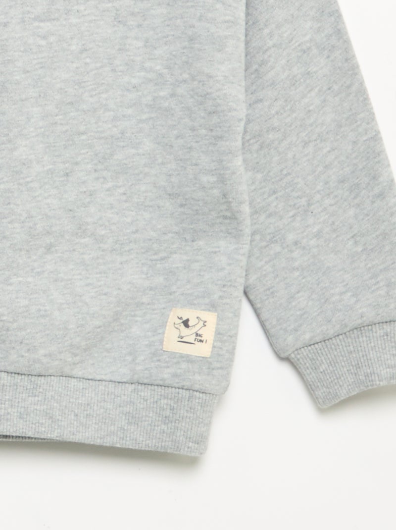 Set sweatshirt + sporttraining + T-shirt - 3-delig Biege - Kiabi