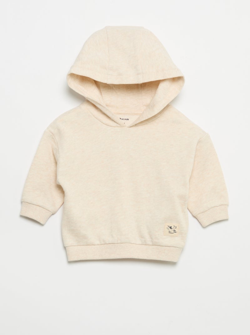 Set sweatshirt + sporttraining + T-shirt - 3-delig Biege - Kiabi
