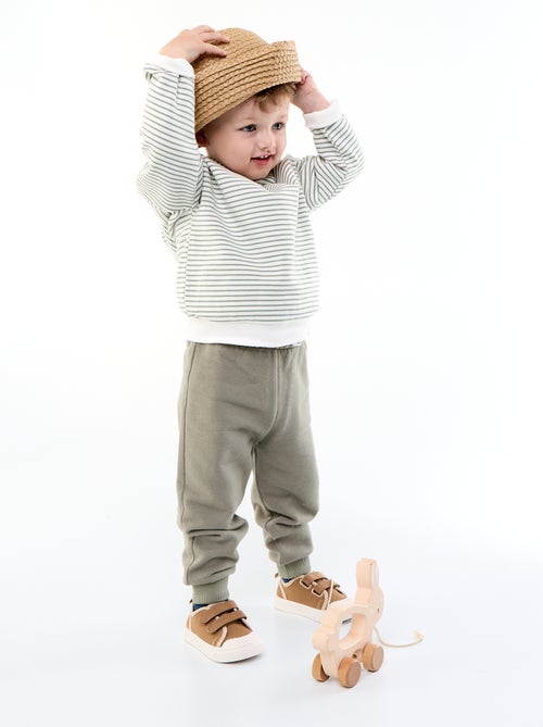 Set sweatshirt + sporttraining + T-shirt - 3-delig - Kiabi