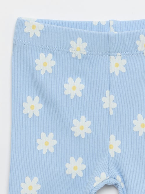 Set T-shirt + geribd fietsbroekje - 2-delig - Kiabi