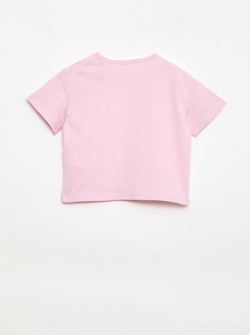 Set T-shirt + geribd fietsbroekje - 2-delig - Kiabi
