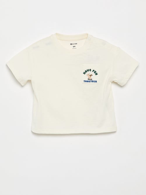 Set T-shirt + jeansbroek - 2-delig - Kiabi