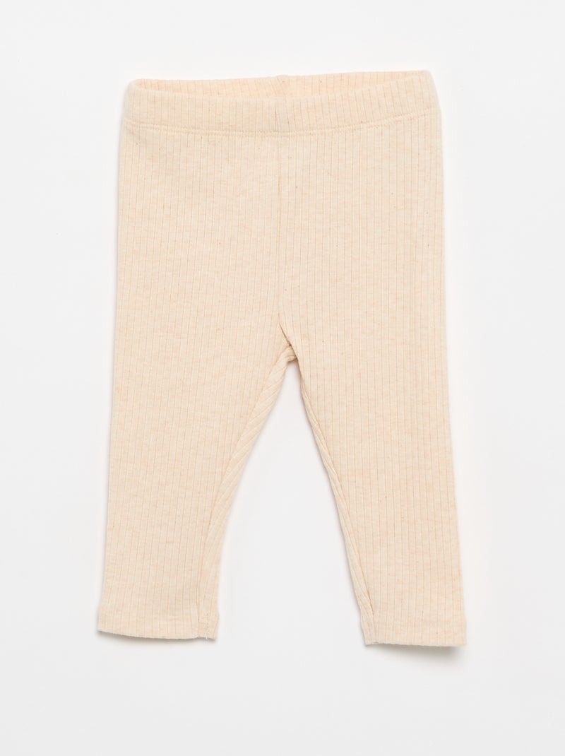 Set T-shirt + legging Biege - Kiabi