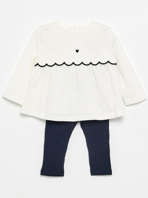 Set T-shirt + legging - Kiabi