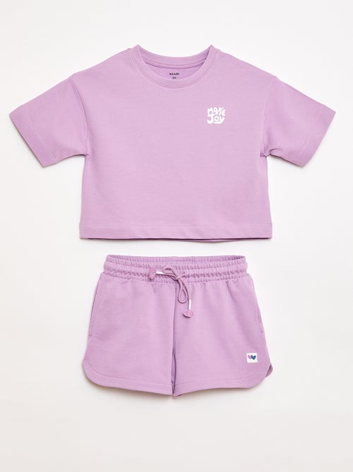 Set T-shirt + Short - 2-delig - Kiabi