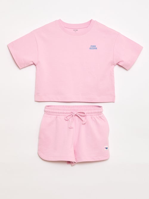 Set T-shirt + Short - 2-delig - Kiabi