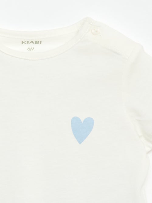 Set T-shirt + short met all-over print - Kiabi