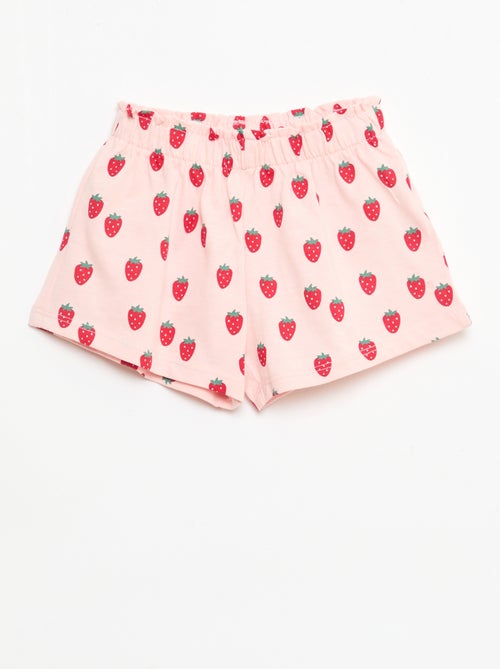 Set T-shirt + short met all-over print - Kiabi