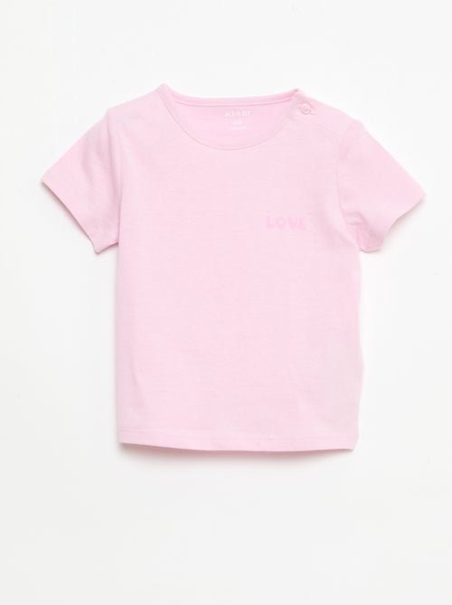 Set T-shirt + short met all-over print - Kiabi