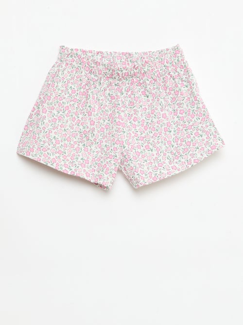 Set T-shirt + short met all-over print - Kiabi