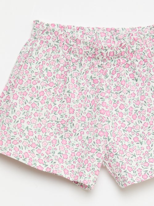 Set T-shirt + short met all-over print - Kiabi