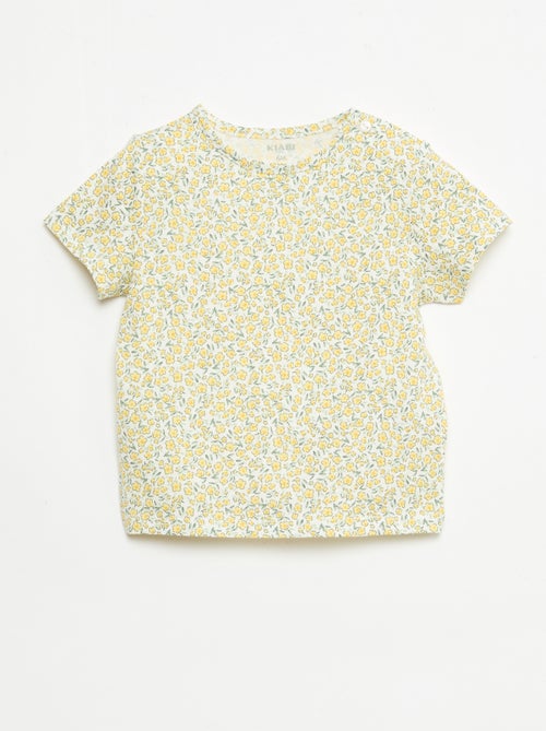 Set T-shirt + short met all-over print - Kiabi