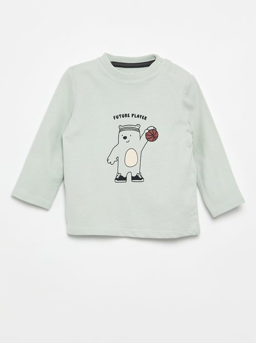 Set T-shirt + sporttrainingbroek - 2-delig - Kiabi Set T-shirt + sporttrainingbroek - 2-delig - Kiabi