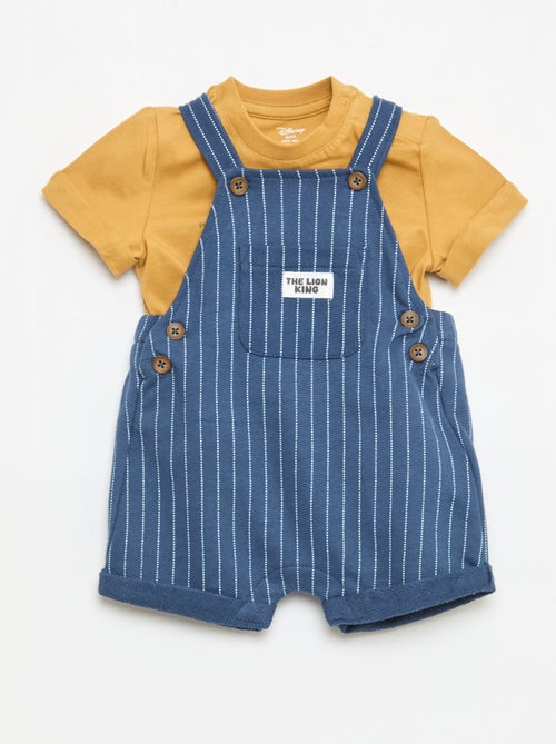 Set T-shirt + tuinbroek 'Disney' 'De Leeuwenkoning' - 2-delig - Kiabi