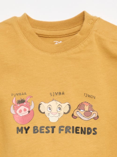 Set T-shirt + tuinbroek 'Disney' 'De Leeuwenkoning' - 2-delig - Kiabi