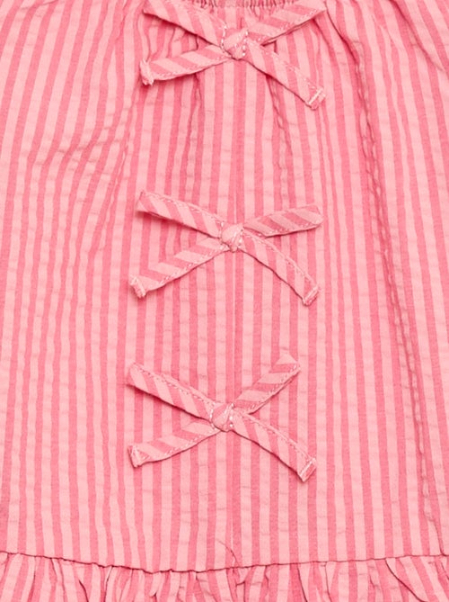 Set top + broek met katoenen details - Kiabi