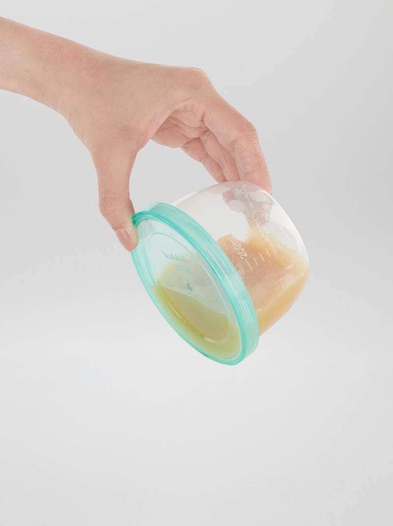 Set van 12 potjes 250 ml 'Badabulle' meerkleurig - Kiabi