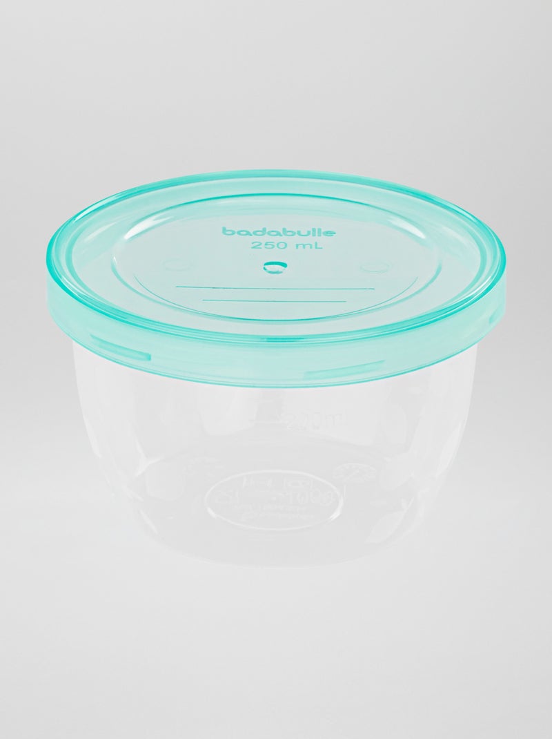 Set van 12 potjes 250 ml 'Badabulle' meerkleurig - Kiabi