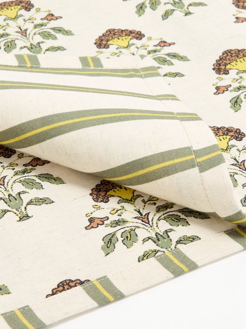 Set van 2 bedrukte placemats - Kiabi Set van 2 bedrukte placemats - Kiabi