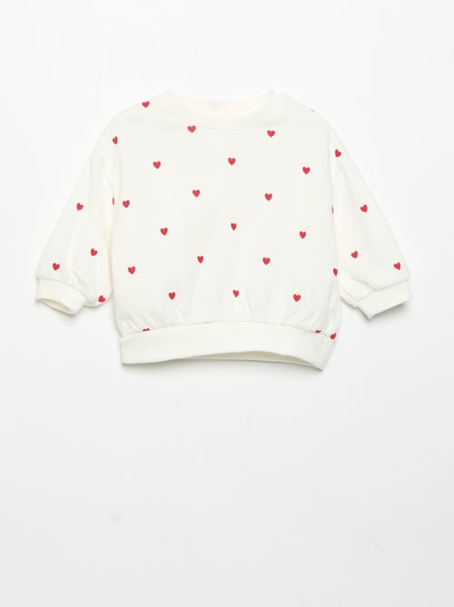Set van 2 bedrukte sweatshirts - Kiabi