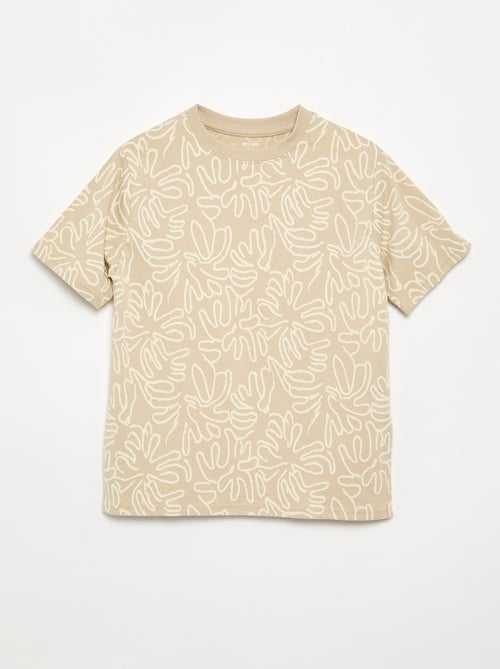 Set van 2 bedrukte T-shirts met korte mouwen - Kiabi