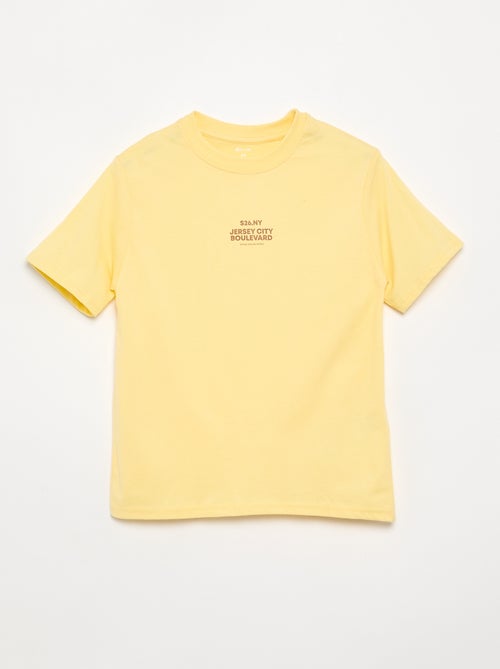Set van 2 bedrukte T-shirts met korte mouwen - Kiabi