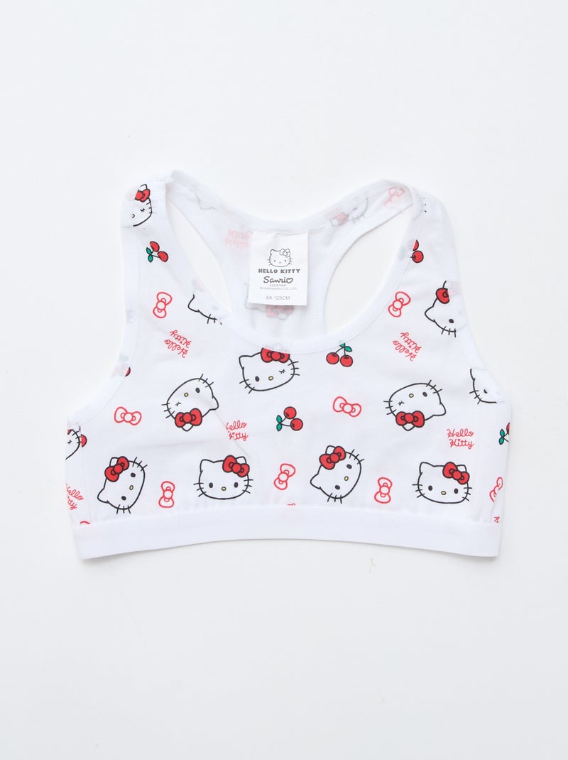 Set van 2 beha's 'Hello Kitty' Rood - Kiabi