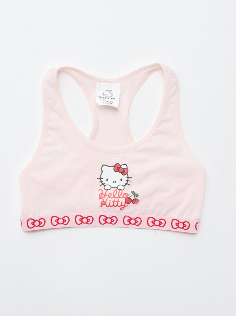 Set van 2 beha's 'Hello Kitty' Rood - Kiabi