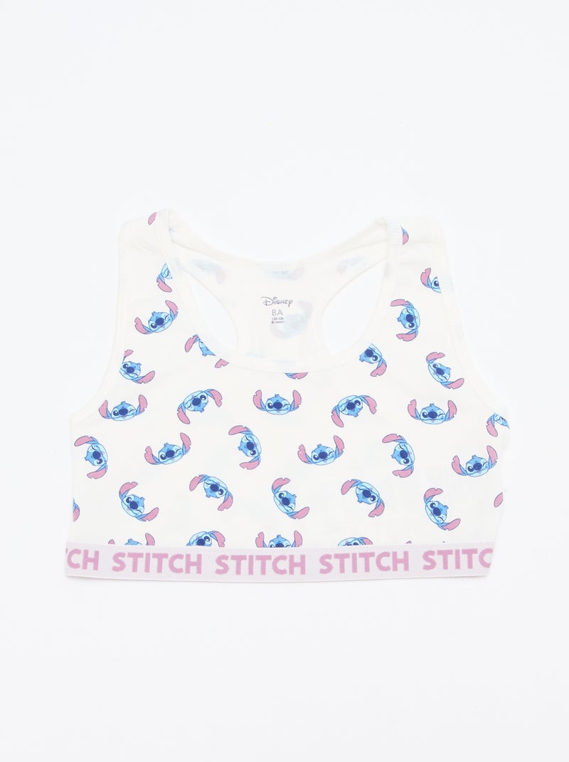 Set van 2 beha's 'Stitch' Blauw - Kiabi