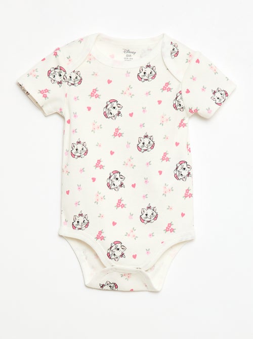 Set van 2 bodies met korte mouwen 'Disney' 'Marie' - Kiabi