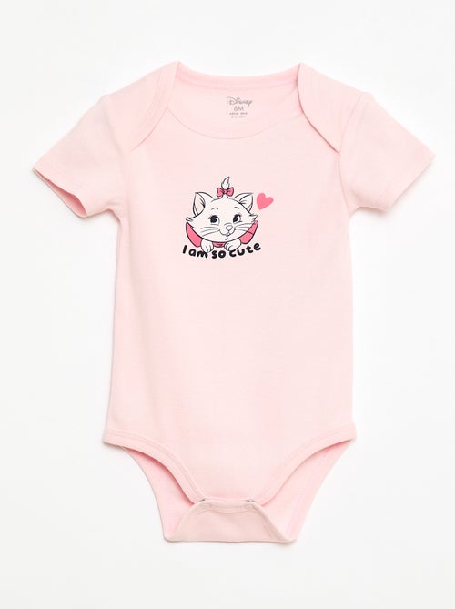 Set van 2 bodies met korte mouwen 'Disney' 'Marie' - Kiabi