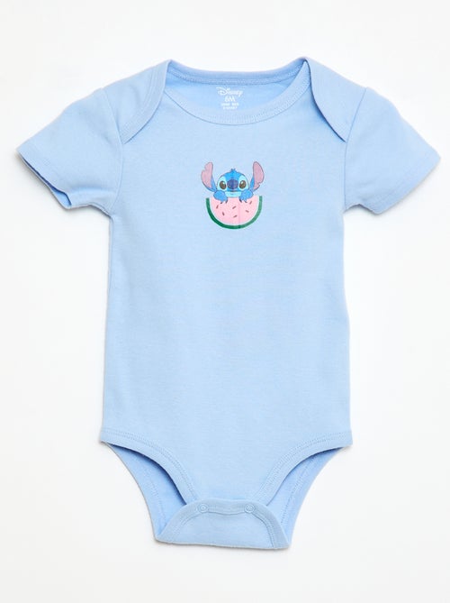 Set van 2 bodies met korte mouwen 'Disney' 'Stitch' - Kiabi