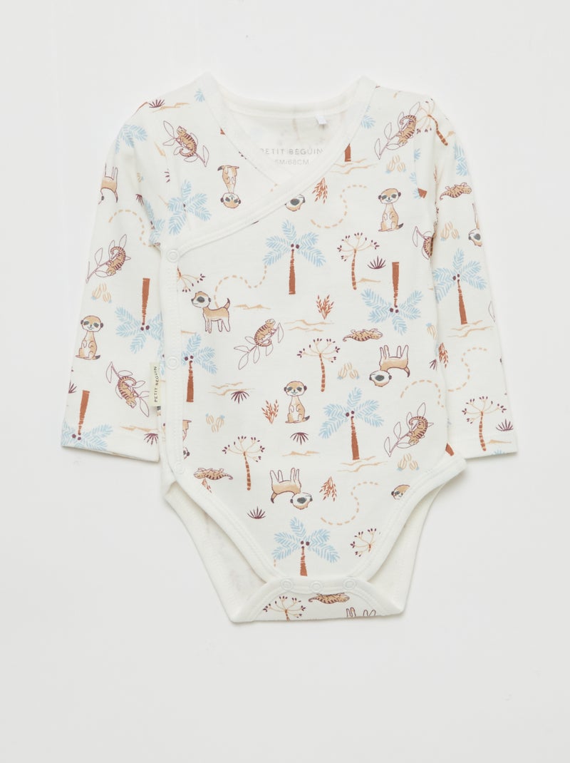 Set van 2 bodies 'Petit Béguin' Blauw - Kiabi