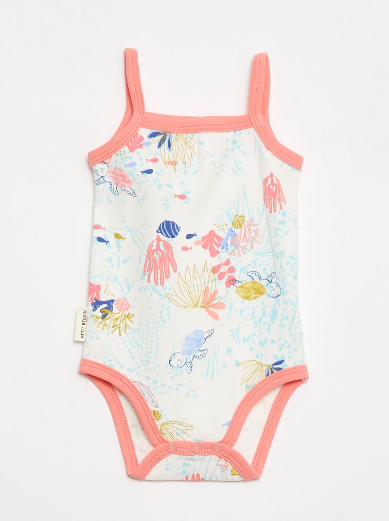 Set van 2 bodies 'Petit Béguin' Rose - Kiabi