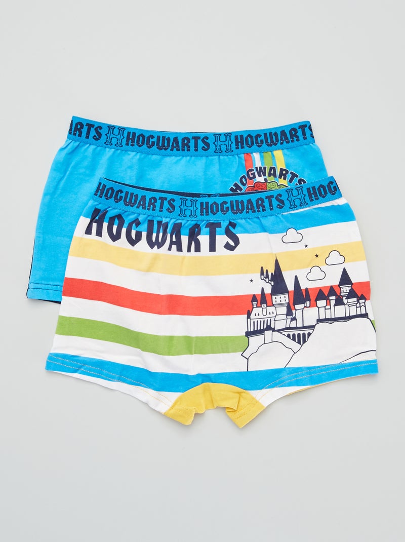 Set van 2 boxershorts 'Harry Potter' BLAUW - Kiabi