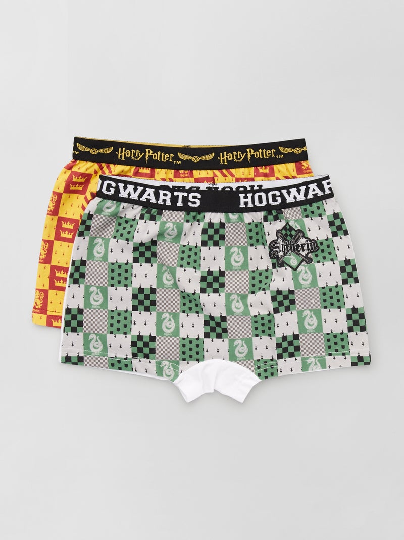 Set van 2 boxershorts 'Harry Potter' wit / grijs - Kiabi