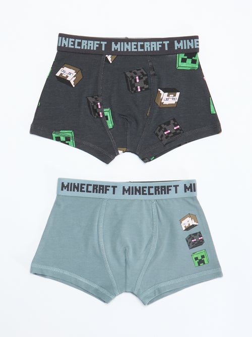 Set van 2 boxershorts 'Minecraft' - Kiabi