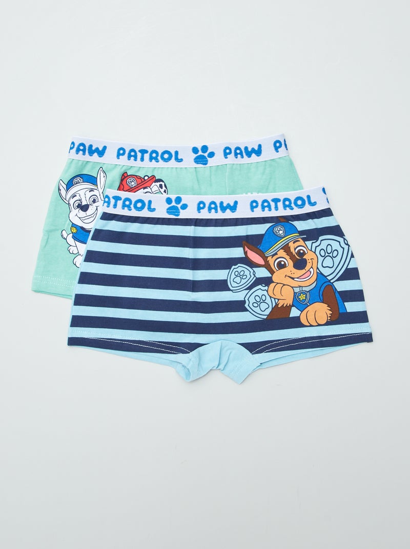 Set van 2 boxershorts 'PAW Patrol' BLAUW - Kiabi