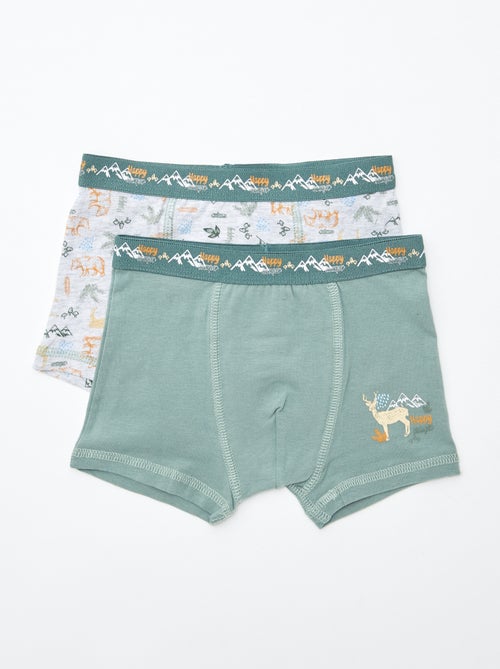 Set van 2 boxershorts 'Petit Béguin' - Kiabi