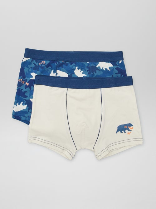 Set van 2 boxershorts 'Petit Béguin' - Kiabi