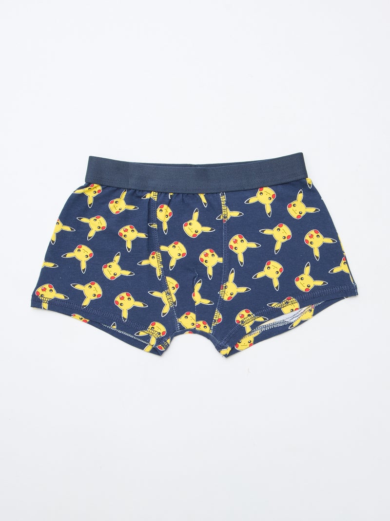 Set van 2 boxershorts 'Pokemon' Blauw - Kiabi