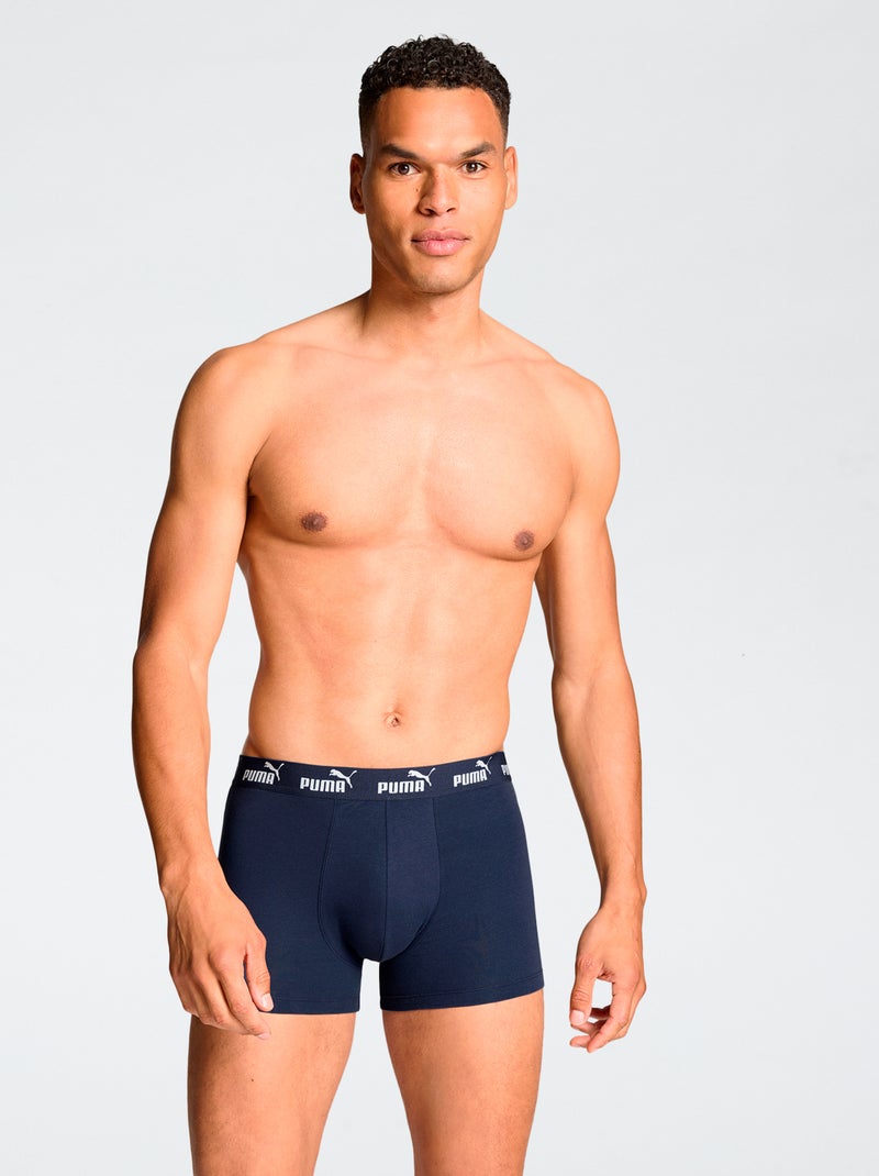 Set van 2 boxershorts 'Puma' Blauw - Kiabi