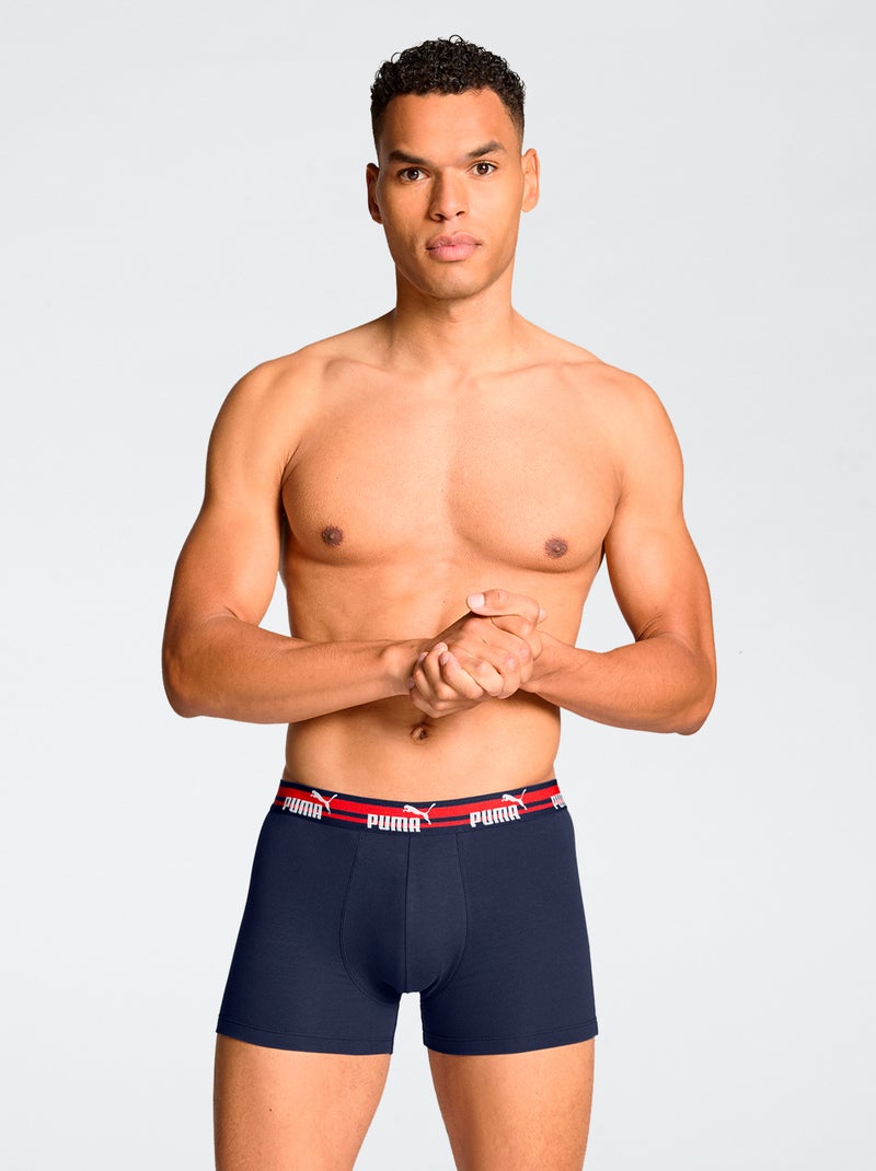 Set van 2 boxershorts 'Puma' Blauw - Kiabi