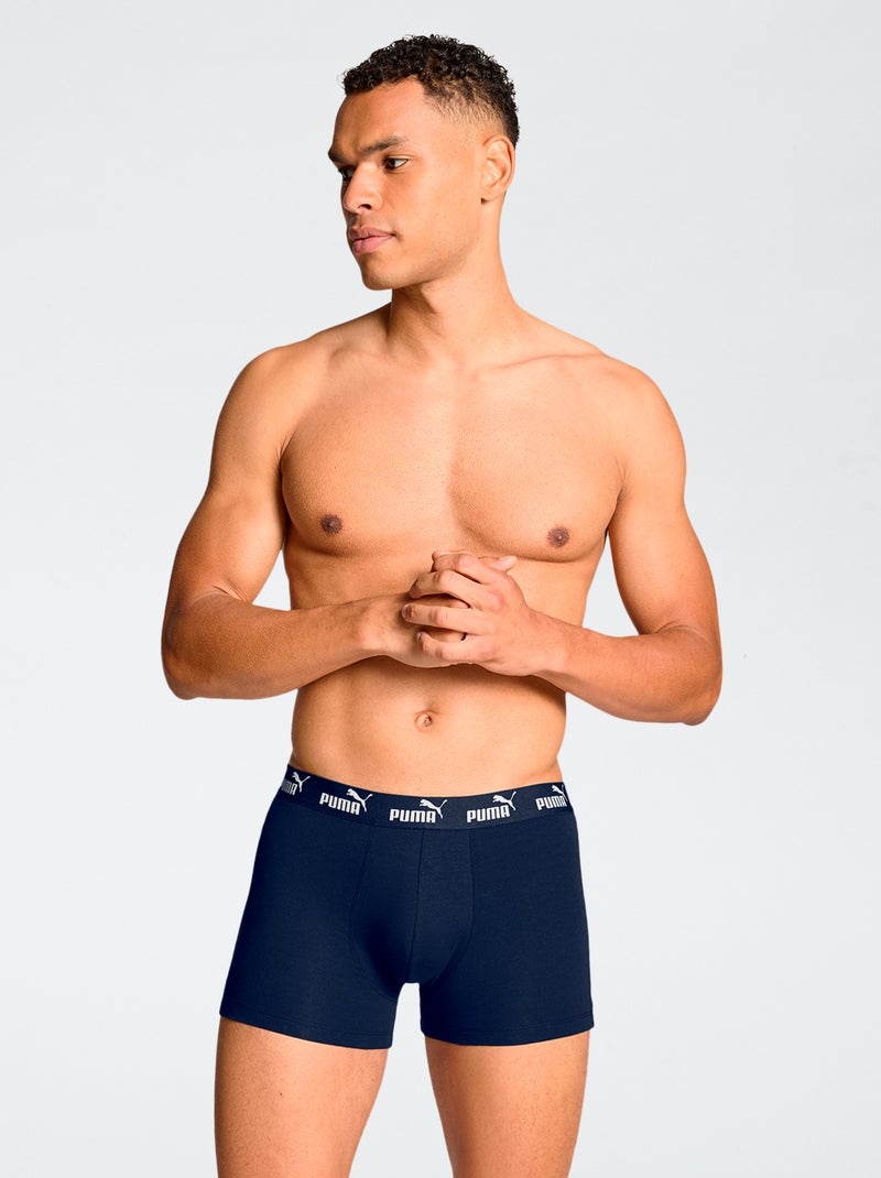 Set van 2 boxershorts 'Puma' Blauw - Kiabi