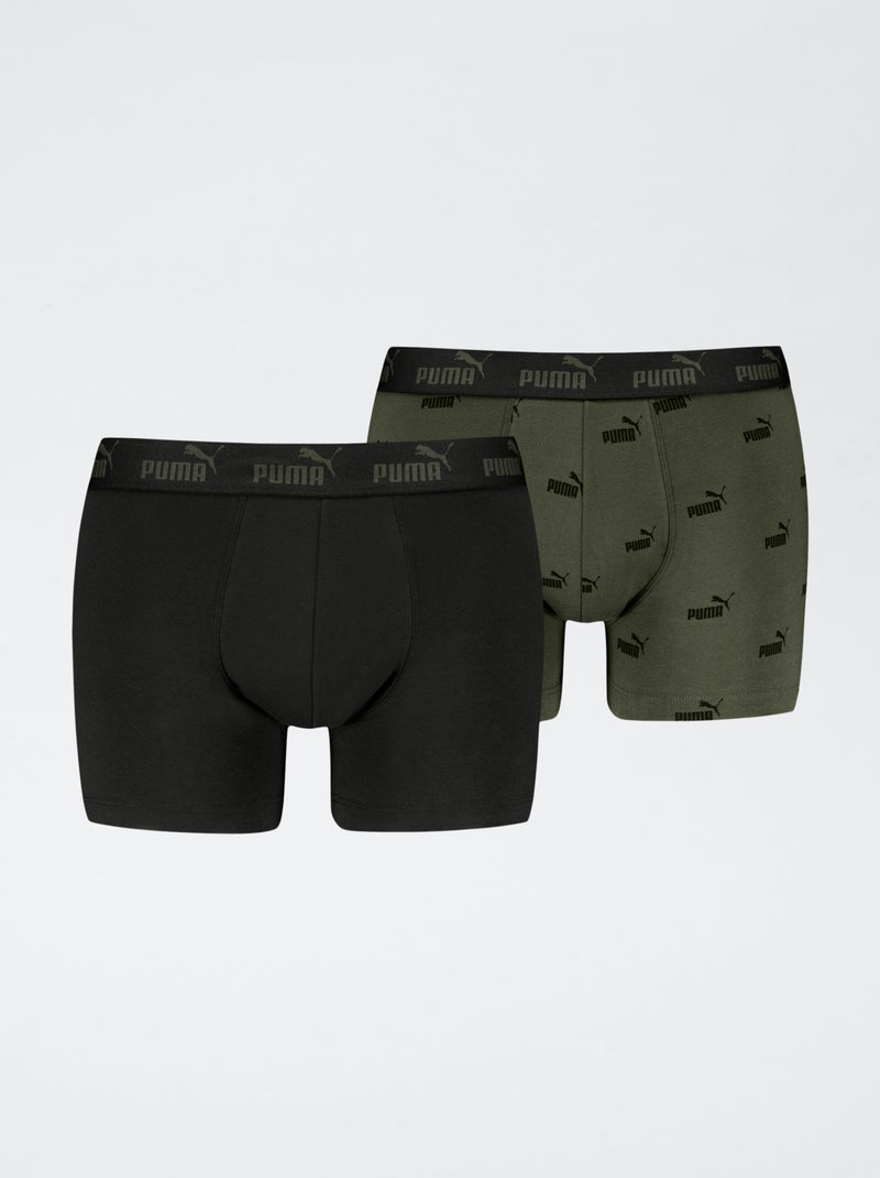 Set van 2 boxershorts 'Puma' Zwart - Kiabi