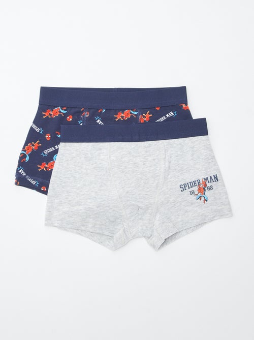 Set van 2 boxershorts 'Spider-Man' - Kiabi